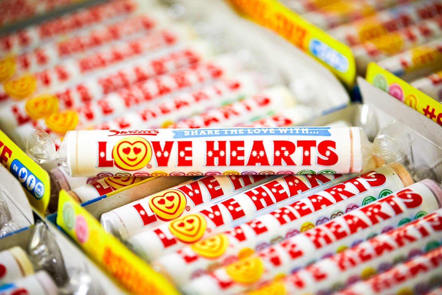 Swizzels Giant Fizzers/Swizzels Love Hearts