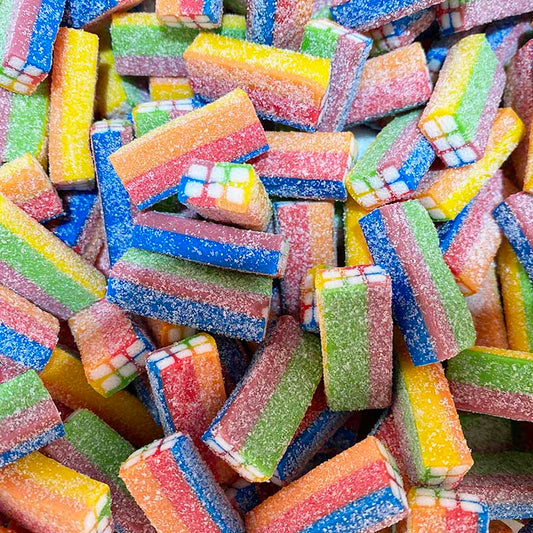 Damel Rainbow Sour Bricks - 100g